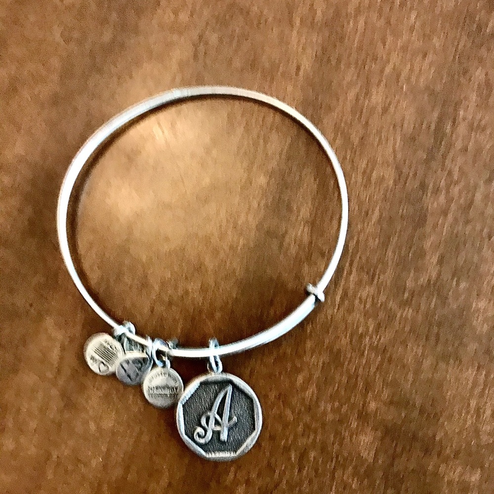 Monogram Alex And Ani Bracelet Letter A